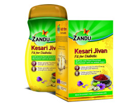 Zandu Kesari Jivan FFD – Sugar Free Ayurvedic Immunity Booster for Adults and Elders, Builds Energy, Strength and Stamina, 450g